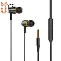 ราคา SAMSUNG หูฟังแบบมีสายขนาด 3.5 มม. พร้อมไมโครโฟน - ชุดหูฟังชนิดใส่ในหูสากลสําหรับ ซัมซุง เสี่ยวหมี่ พีซี เพลงโทร (52302045477)