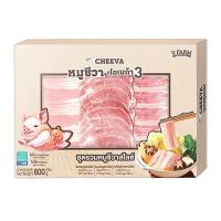 ราคา ยูฟาร์ม ชุดหมูชีวาสไลซ์แช่แข็ง 600 ก. (U FARM Cheeva Frozen Pork Sliced Set 600 g) (25395791030)