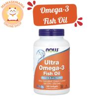 ราคา Fish Oil น้ำมันปลา โอเมก้า3 NOW Foods Ultra Omega3 Fish Oil 180 Softgels สินค้า พร้อมส่ง EXP 02/2029 (18005197721)