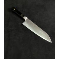 ราคา มีดญี่ปุ่นมือสอง Kiya Santoku 185mm. (Sweden Steel) (29942983581)