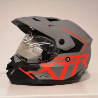 ราคา หมวกกันน็อควิบากIndex​ XTR Matte Grey สีเทาด้าน หมวกกันน็อควิบาก รถมอเตอร์ไซด์วิบาก (8902812656)