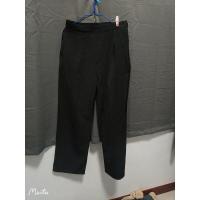 ราคา มือ2#กางเกงทำงานขาบานเอวสูงซิปหลัง (14848352299)