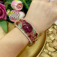 ราคา กำไลทับทิม กำไลพลอยแท้ ทับทิมพม่าบ่เก่าประดับพลอยสวย ดีไซน์ทันสมัยของแท้มีใบรับประกันดูแลตลอดการใช้ (26469210393)