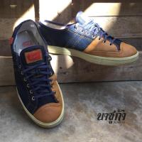 ราคา Onitsuka Tiger /สียีนส์+หนัง /เบอร์ 42 (รองเท้ามือสอง) (28371206351)