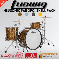 ราคา กลองชุด LUDWIG Neusonic Fab 3pc. Shell Pack กลองชุด 3ใบ (ไม่รวม hardware และฉาบ) [ผ่อน 0% 10เดือน] (26823437768)