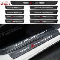 ราคา Mitsubishi Pajero Sport สติกเกอร์​กันรอยชายบันไดติดรถ กันรอยบันไดรถ กันรอยขีดข่วน​ Threshold stickers to prevent trampling (22076077217)