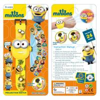 ราคา Minions เด็กโปรเจคเตอร์นาฬิกาการ์ตูนดิจิตอลนาฬิกาเด็ก Sonik Baby Shark Patrick Star Mario JOJOLotso Hello Kitty Mickey Toy Story นาฬิกาของขวัญเด็ก (28962239450)
