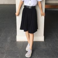 ราคา กระโปรงพลีทยาว22 (100รวมส่ง) (1499320668)