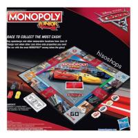 ราคา Monopoly Junior Cars เกมส์เศรษฐี Cars แม็คควีน Hasbro (17495082250)