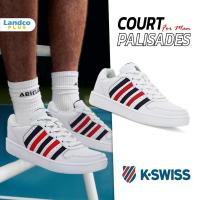 ราคา K-Swiss Collection รองเท้า สำหรับผู้ชาย สำหรับผู้หญิง CourtPalisades 06931-130/96931-130 WHNV(1590) (9556378525)
