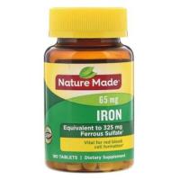 ราคา Nature Made, Iron, 65 mg [ 180 Tablets ] Nature's Bounty, Gentle Iron, Now Foods, Iron, Solgar, Chelated Iron (13129130562)