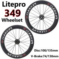 ราคา Litepro ชุดล้อจักรยาน 349 16 นิ้ว 8 9 10 10 11 ความเร็ว 349 DISC (17908388219)