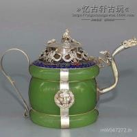 ราคา งานฝีมือโบราณโบราณเล่นCloisonneโบราณสองฝังเก่าหม้อสร้อยข้อมือคอลเลกชันW8VL (44425070793)