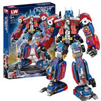 ราคา ProudNada Toys ตัวต่อ ทรานส์ฟอร์มเมอร์ส ออพติมัส ไพรม์ 2in1 LW DEFORMATION ROBOT 813 PCS 7013 (25410872347)
