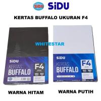 ราคา กระดาษควาย / bufalo sidu / sinaar dunia ขนาด F4 / folio สีขาวและสีดํา (10 แผ่น) (43972522634)