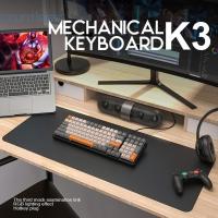ราคา Uk K3 Mechanical Gaming Keyboard LED Backlight 100 Keys Gaming Wired Keyboard Wi [นับเลข] (27824747389)