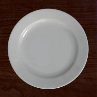 ราคา จานกลมตื้นมีขอบเซรามิค 9 นิ้ว เนื้อพอร์ซเลน (สีขาวครีม) (5923533793)