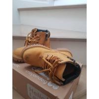 ราคา รองเท้าบูทเด็กสีน้ำตาลสินค้ามือสอง (23756924062)