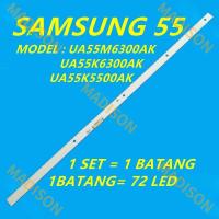 ราคา ใหม่ LED TV Backlight ua55m6300ak ua55k6300ak ua55k5500ak Samsung 55นิ้ว ua55m6300 ua55k5500 1ชุด (29365490439)