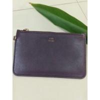 ราคา มือ2#กระเป๋าใส่แบ๊งค์ใส่เหรียญ LYN แท้ 100%สีม่วง (4874803258)
