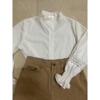 ราคา เสื้อคอจีนแขนยาวระบาย (22684478722)