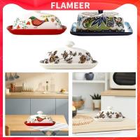 ราคา [Flameer] Butter Keeper แผ่นเก็บเนยจานเนยสําหรับเค้กเคาน์เตอร์ขนมปัง (55900843549)