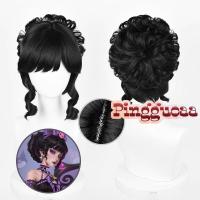 ราคา 【Manmei】Identity V Sanrio Merry Kuromi Cosplay Wig Heat Resistant Synthetic Hair (25486626408)