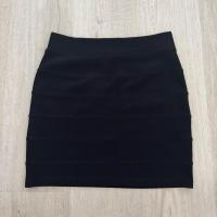 ราคา H&M Black Skirt Size 36 EU (29435166320)