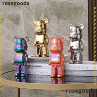 ราคา ROSEGOODS รูปหมี,หรูหราประณีตช่างฝีมือหมีรุนแรงรูปปั้น,การ์ตูนความงาม 28 ซม.หมีกระปุกออมสินห้องนั่งเล่นตกแต่ง (42361246048)