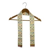 ราคา Louis VUITTON Scarf Silk Women สีขาวลายทั้งตัว ส่งตรงจากญี่ปุ่น มือสอง (25733322169)