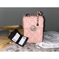 ราคา กระเป๋า lyn ทรงโฟน สีชมพูนม (28101686901)