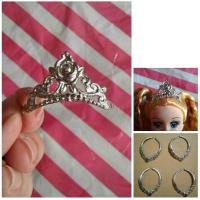 ราคา มงกุฎตุ๊กตาบาร์บี้ สร้อยคอตุ๊กตาบาร์บี้ เครื่องประดับตุ๊กตาบาร์บี้ มีสินค้าพร้อมส่ง มงกุฏบาบี้ มงกุฏบาร์บี้ (7617138982)