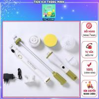 ราคา แปรงขัดพื้น แปรงขัดพื้นชักโครกแปรงทําความสะอาดห้องน้ําแบบไร้สาย แปรงทําความสะอาดไฟฟ้ามัลติฟังก์ชั่น 4 หัวอัจฉริยะ - ทีที1338 (26840040261)