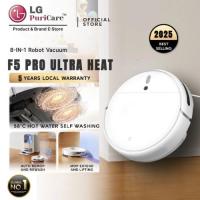 ราคา ส่วนลด 200 บาท LG™ DB100PRO และ F5 PRO ULTRA HEAT หุ่นยนต์ดูดฝุ่น พลังดูด 7000PA AI อัจฉริยะ ชุดทำความสะอาด ชุดถูพื้ (40707122696)