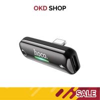 ราคา Hoco รุ่น LS27 หัวแปลง หูฟัง iPhone ฟังเพลง คุยโทรศัพท์ 3in1 Dual Lightning adapter charging current 2.4A audio converte (3977578606)