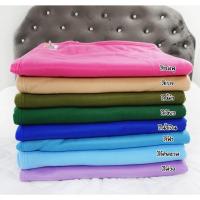 ราคา ผ้าห่มแบรนด์ Big cat ผ้าห่มฟลีช สำหรับโรงแรม รีสอรท์ สีพื้น ขนาด5ฟุต (8703168624)