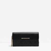 ราคา Charles&Keith LONG QUILTED WALLET แท้ กระเป๋าสะพายเกร๋ ใช้งานน้อยมาก สวยหรูมาก (155069920)