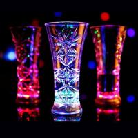 ราคา Inductive Rainbow Color Cup แก้วน้ำมีไฟ LED แก้วปาร์ตี้ขนาด 14 Oz (2615772151)