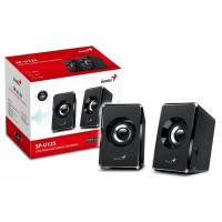 ราคา ของแท้ เสียงดี⚡️ลำโพงคอม⚡️Genius (SP-U125) USB 2.0 Speaker black ลำโพงตั้งโต๊ะ รับประกัน 1 ปี (18884123001)