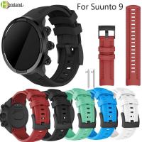 ราคา 24 มม.สายนาฬิกาข้อมือซิลิโคนสำหรับ Suunto 9 / D5 /Suunto 9 Brao / sport baro /spartan sport wrist h (25630146417)