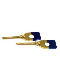 ราคา หางปลาตั้งโซ่เลสเดิม ไทเททอง ( สแตนเลส ) / คู่ เวฟ w125, w100, w110 (5577200662)