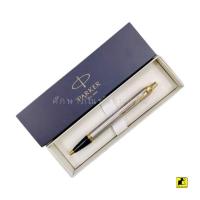 ราคา ปากกาลูกลื่น ไอเอ็ม จีที สีเงิน แหนบทอง PARKER (28775141663)