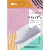 ราคา GiGA รองเท้าผ้าใบ แฟชั่นผู้หญิง สีขาว รุ่น V127m นุ่มเท้า ใส่สบาย (21711852493)