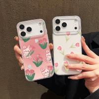 ราคา เคส For VIVO V60 V50 V40 Pro V30E V30 V29E V29 Lite 5G V27E V27 V25 V25E 4G V23 V23E Y78 Y300 Y100 X200S X200 Ultra Mini X100 X100S X90 X80 X70 X60 ProMini Exquisite Pink Tulip Cute Rabbit Blue White 