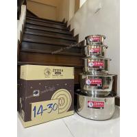 ราคา หม้อสแตนเลส ตราหัวม้าลาย ขนาด 14-30 cm. (9458371807)