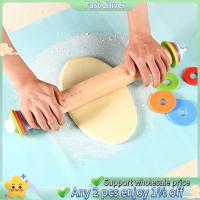 ราคา ไม้นวดแป้งที่มีแหวนความหนาปรับได้4แหวน,ลูกกลิ้งแป้งไม่ติดสําหรับการอบ,ลูกกลิ้งพิซซ่าสําหรับอุปกรณ์ครัวใช้งานง่าย (42367421266)