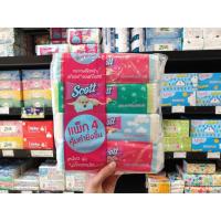 ราคา แพ็ค4ห่อ สก๊อตต์ ซอฟท์บ็อกซ์ กระดาษเช็ดหน้า 120 แผ่น (0153) Scott Softbox White Facial Tissue (7959166135)