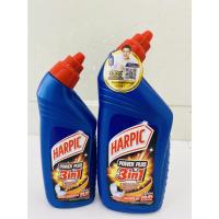 ราคา (มี 2 ขนาด) Harpic Power Plus 3in1 ฮาร์ปิค ผลิตภัณฑ์ทำความสะอาดและฆ่าเชื้อโถสุขภัณฑ์ สูตรออริจินัล (11263543070)