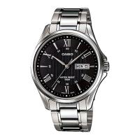 ราคา Casio Standard นาฬิกาข้อมือผู้ชาย สายสแตนเลส รุ่น MTP-1384D,MTP-1384D-1A - สีเงิน (20578732752)