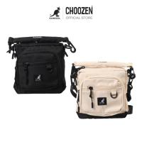 ราคา KANGOL Shoulder Bag กระเป๋าถือและสะพายข้าง ตกแต่งโลโก้ kangol สีขาว , ดำ 64558705 (44200167891)